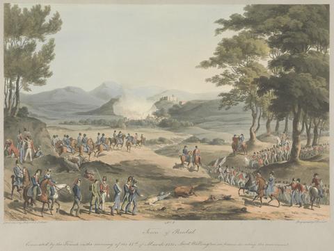 Charles Turner No.4 Town of Poinbal. Evacuated by the French on the Morning of 11 March 1811