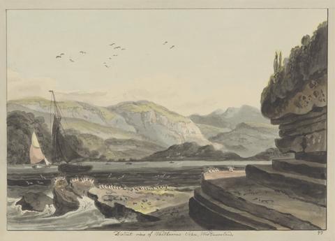unknown artist Distant View of Whitbarrow Scar, Westmoreland