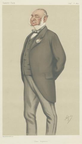 Carlo Pellegrini Vanity Fair: Miscellaneous; 'The Squire', Mr. Henry Villebois, September 8, 1877