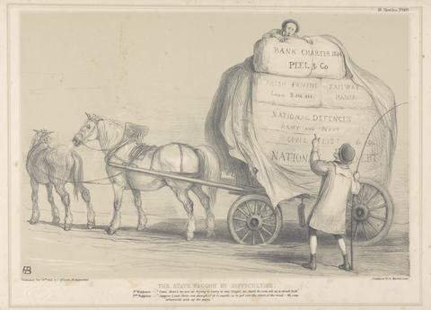 John Doyle ('H.B.') The State Wagon in Difficulties