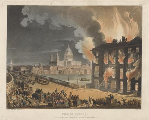John Bluck Fire in London