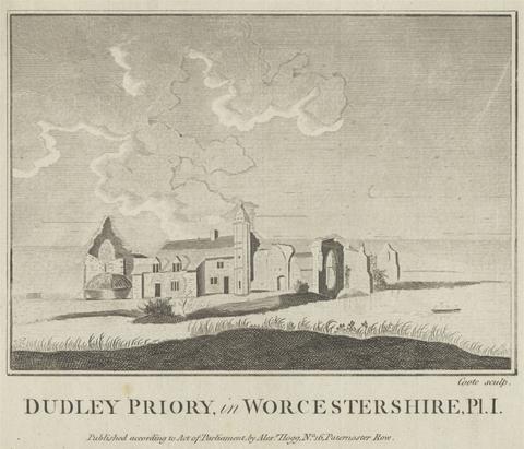 M. Coote Dudley Priory in Worcestershire, Plate 1