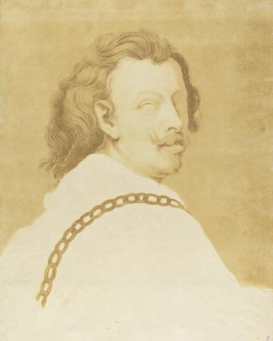 Jacques Christophe Le Blon Self-portrait of Antonie van Dyck