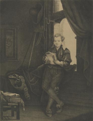 Thomas Worlidge Portrait of Sir Edward Astley