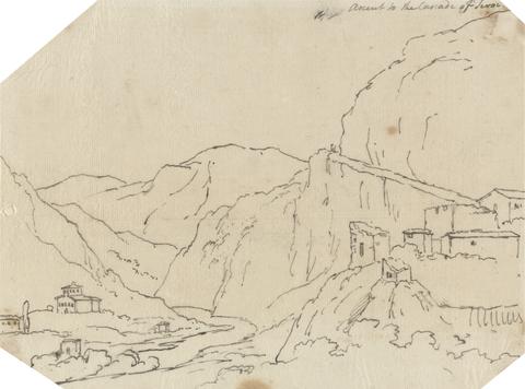 John Robert Cozens Ascent to the Cascade of Terni