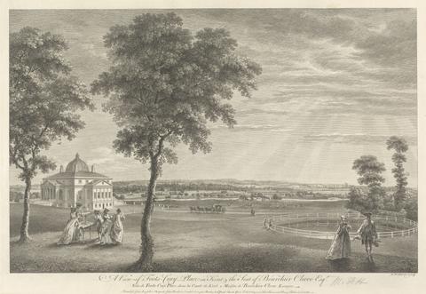 William Woollett A View of Foots-Cray Place in Kent, the Seat of Bourchier Cleeve Esq.