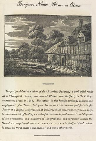 Bunyan's Native House at Elstow; page 46 (Volume One)