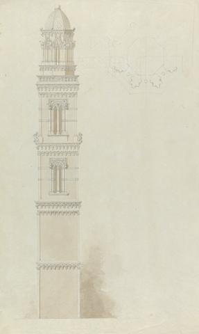 Lewis Vulliamy Unidentified Tower