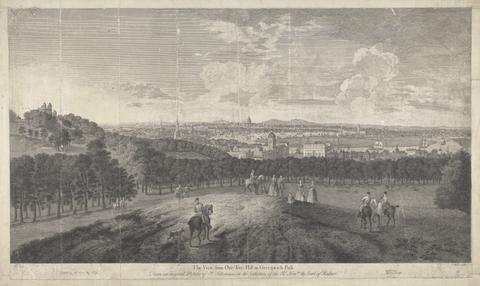 John Wood The View of One-Tree Hill in Greenwich Park
