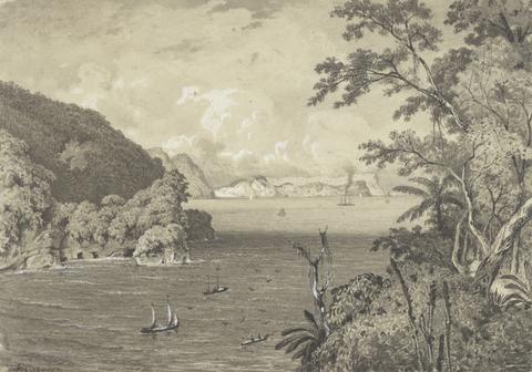 Michel Jean Cazabon The Bocas from the Old Fort, Maquerite