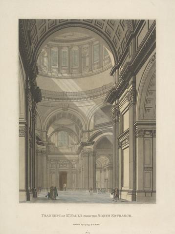 unknown artist Transept of St. Paul's from the North Entrance