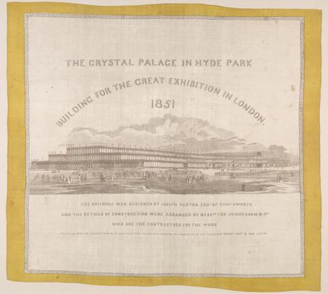  The Crystal Palace in Hyde Park :