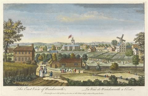 unknown artist The East View of Wandsworth