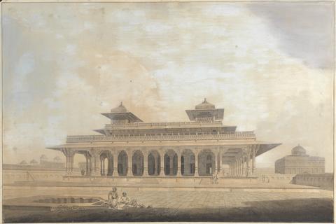 Thomas Daniell Part of the Palace at Allahbad