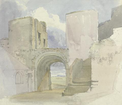 Edward Hastings Gateway at Bamburgh Castle