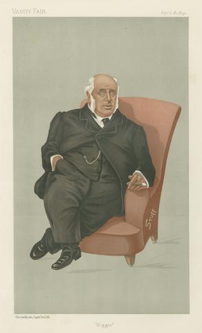 Politicians - Vanity Fair. 'Wiggin'. Mr. Henry Wiggin. 16 April 1892