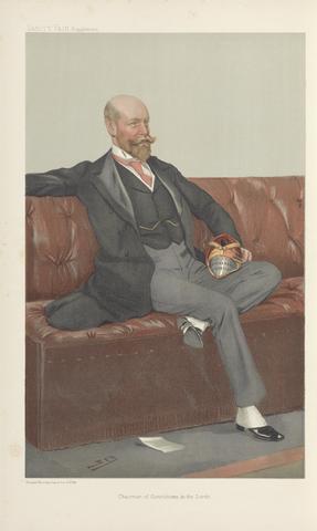 Leslie Matthew 'Spy' Ward Politicians - Vanity Fair. 'Chairman of Committees in the Lords.' The Earl of Onslow. 20 April 1905