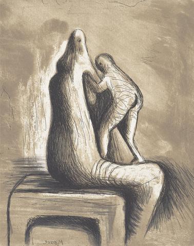 Henry Moore Mother and Child XIV