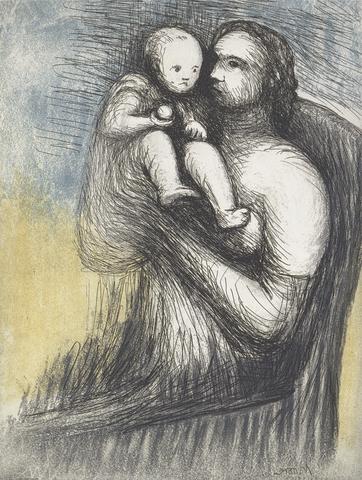 Henry Moore Mother and Child XXV