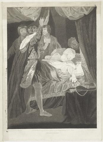 Caroline Watson Henry VI, Part II: Act III, Scene iii, Cardinal Beaufort's Bed Chamber