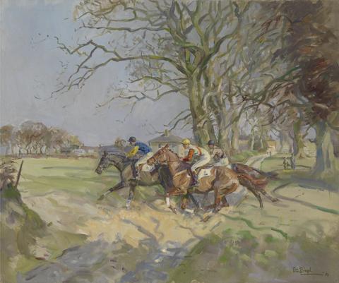 Peter Biegel Over the Sawdust! South & West, Wilts. Point-to-Point