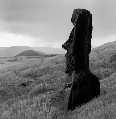 Michael Kenna Moai, Study 47, Rano Raraku, Easter Island #6/45
