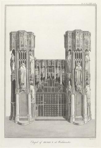 James Basire Chapel of Henry V at Westminster