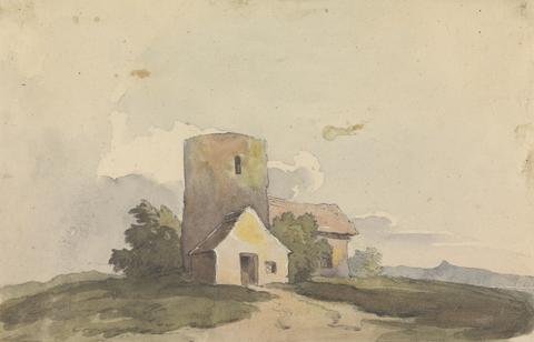 Thomas Sully Landscape with Building Structure