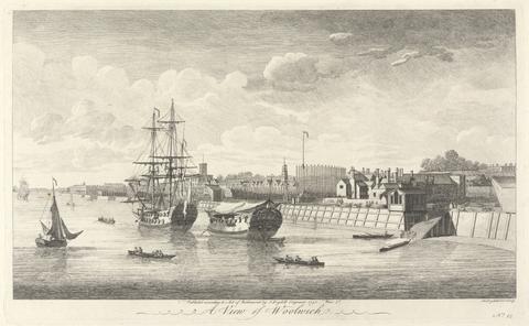 John Boydell A View of Woolwich