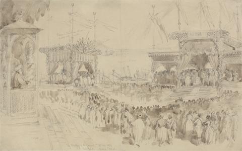 The Blessing of the Suez Canal, November 16, 1869