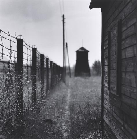 Michael Kenna Field Five Watch Towers, Lublin-Majdanek, Poland