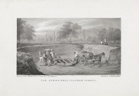 Thomas Mann Baynes The Spring Well Clapham Common