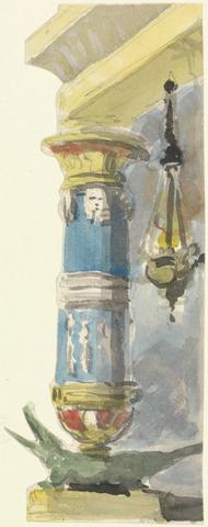 Thomas Grieve Design for an Egyptian Column