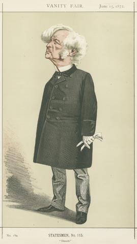 unknown artist Politicians - Vanity Fair. 'Dissent'. Mr. Samuel Morley. 15 June 1872
