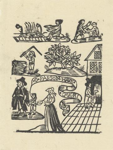 Illustrations used for 17th Century Chapbook