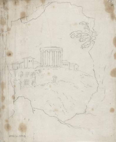 John Robert Cozens Temple of Vesta, Tivoli