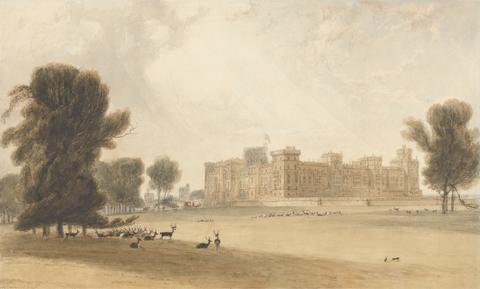 William Daniell Windsor Castle from the South