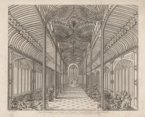 unknown artist Interior of the Prince of Wales Conservatory at Charlton House.