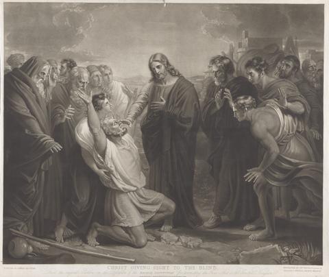 John Young Christ giving sight to the blind