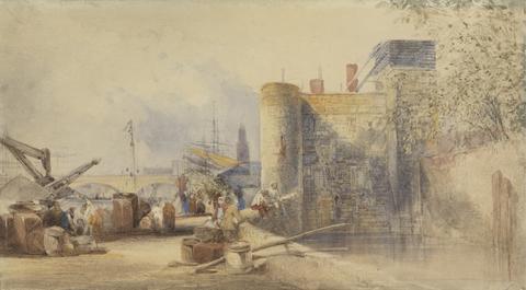 George Howse Moat at the Tower of London