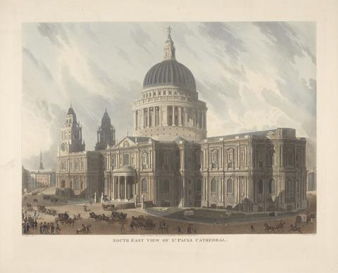 Daniel Havell South East View of St. Paul's Cathedral