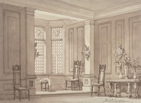 James Pattison Cockburn Hall in a Gothic Mansion