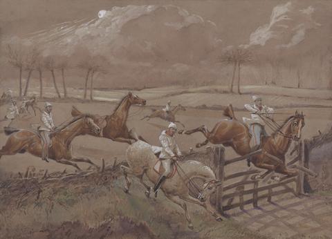 Henry Thomas Alken The Night Riders of Nacton: The Last Field near Nacton Heath