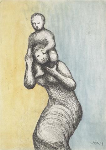Henry Moore Mother and Child VIII