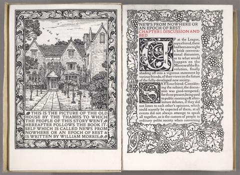 News from nowhere, or, An epoch of rest : being some chapters from a utopian romance / by William Morris.