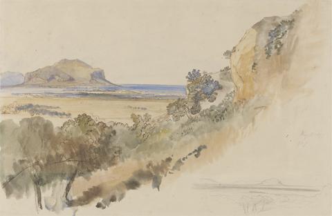 Edward Lear View near Palermo