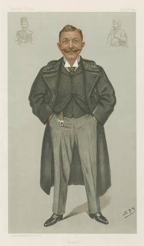 Leslie Matthew 'Spy' Ward Vanity Fair: Military and Navy; 'Lalatin', Colonel Sir Rudolf Carl Slatin, June 15, 1899