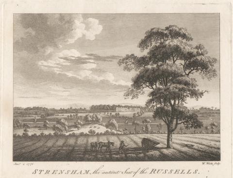 William Watts Strensham, the ancient Seat of the Russells