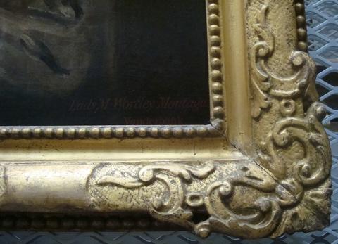 unknown framemaker British Provincial Louis XIV style frame