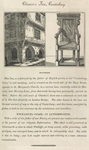 Matthew Urlwin Sears Chancer's Inn, Canterbury; page 61 (Volume One)